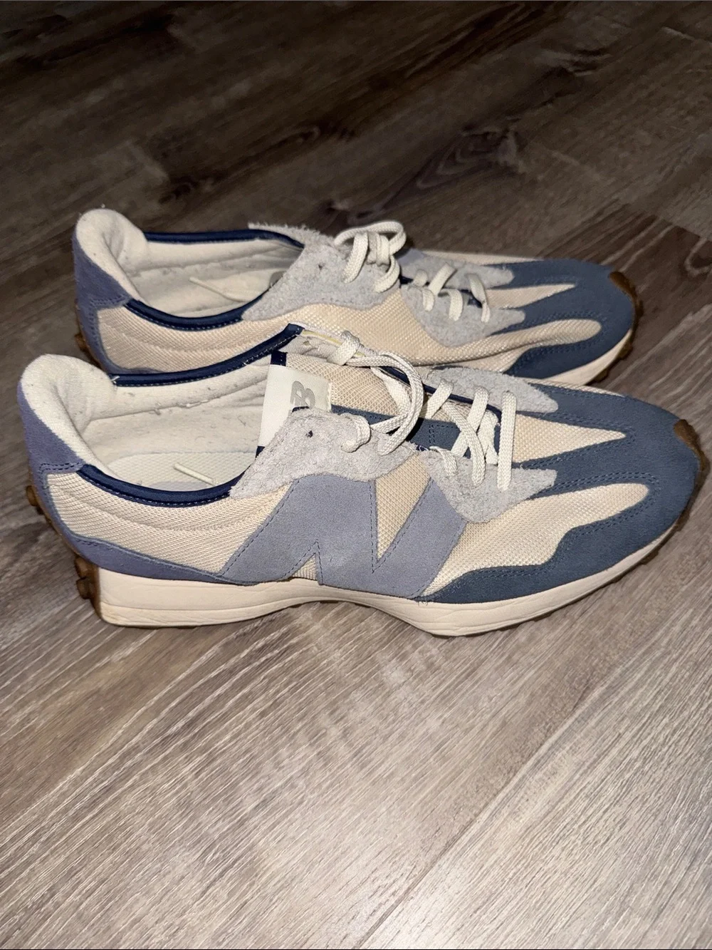 New Balance 327 Retro Runner Sneakers Vintage Indigo Arctic Gray 13